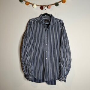 ETRO striped men’s dress shirt